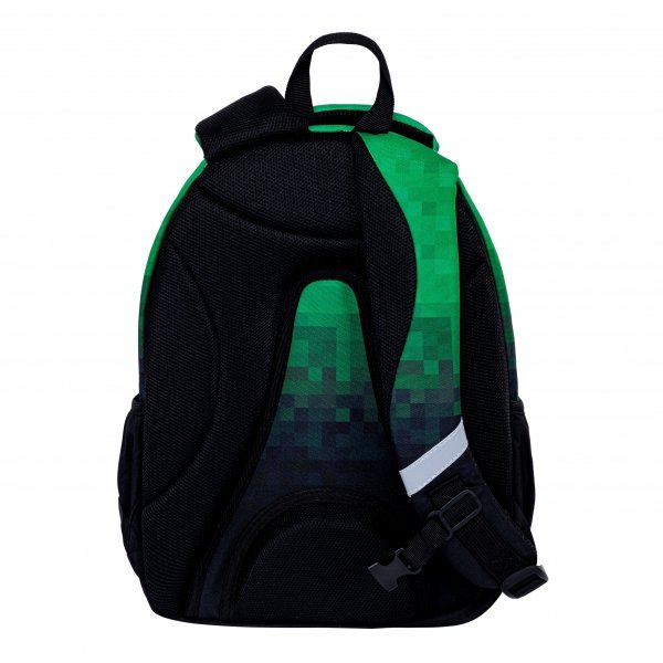 ZESTAW 5 el. Plecak wczesnoszkolny 16 L ASTRABAG MINECRAFT CREEP gra, PIXEL HERO (502024095SET5CZ)