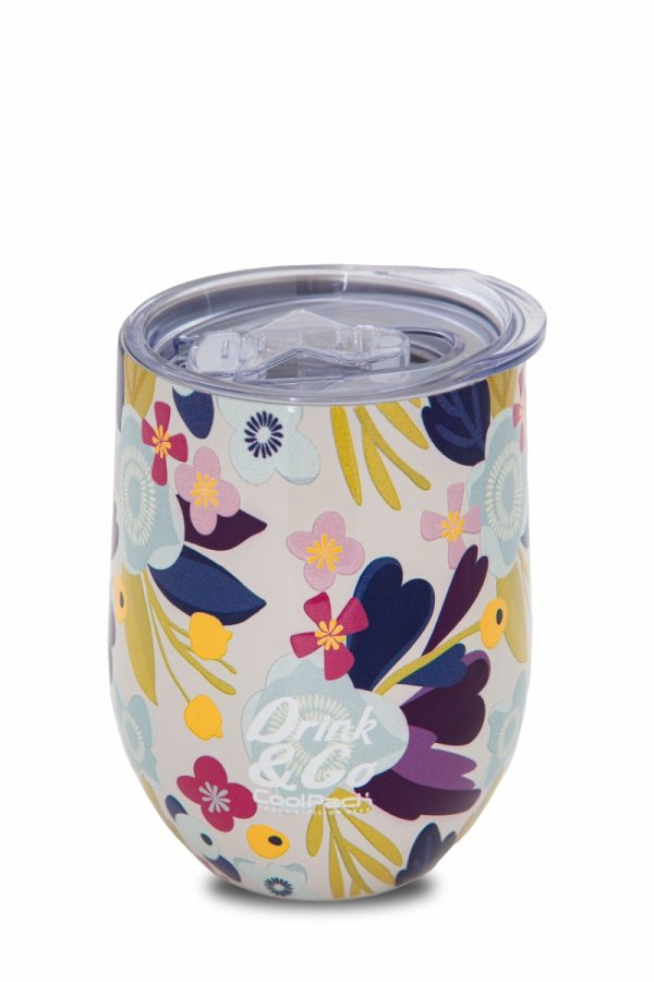 Kubek termiczny CoolPack 350 ml kwiatki, FLOWER ME (Z22740)
