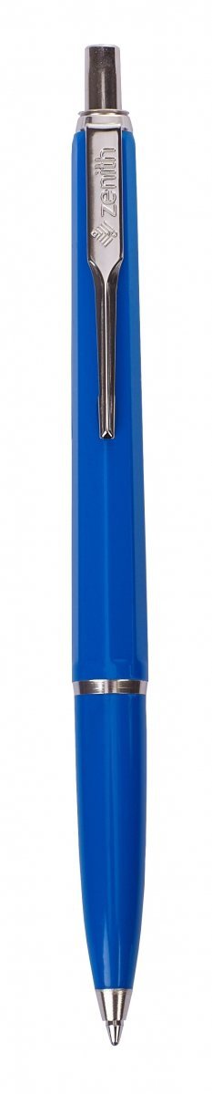 Długopis Zenith 7 CLASSIC Nikiel  NIEBIESKI niebieski wkład (4071000)
