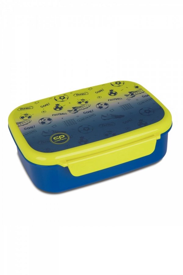 CoolPack śniadaniówka CP FOODYX z przegródką piłka nożna, FOOTBALL 2T (Z18339)