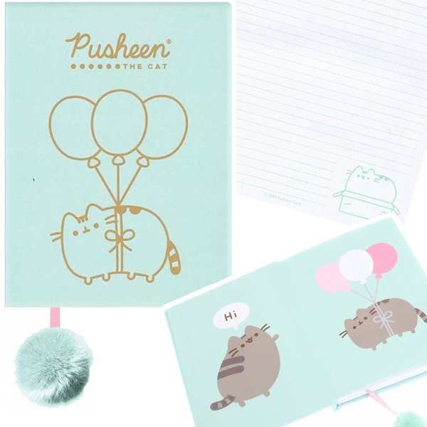 Pamiętnik pluszowy notes PUSHEEN St. Majewski (58013)