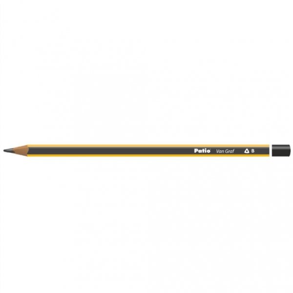 Ołówek techniczny trójkątny VanGraf B PATIO (844530PTR)