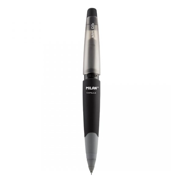 Ołówek automatyczny MILAN CAPSULE Slim 0,5 mm BLACK (185024920)