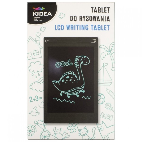 Tablet do rysowania LCD Kidea czarny Matryca 8&quot; (TRAKA)