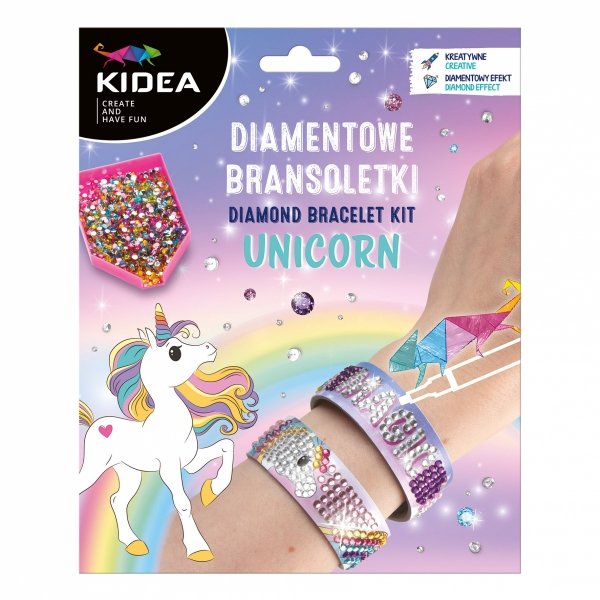Diamentowe bransoletki UNICORN Jednorożec Kidea (DBUKA)