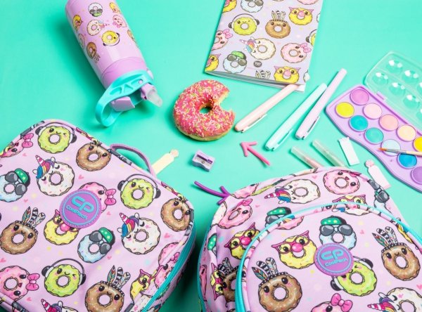 Portfel młodzieżowy CoolPack SLIM pączki, HAPPY DONUTS (F056665)