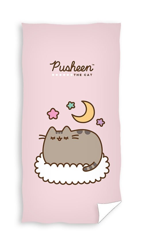 Ręcznik plażowy kąpielowy PUSHEEN kot kotek 70 x 140 cm (PTC225091B)