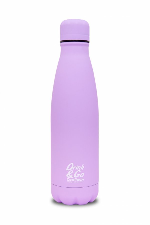 Bidon Drink&amp;Go butelka termiczna CoolPack 500ml pastel, POWDER PURPLE (Z04648)