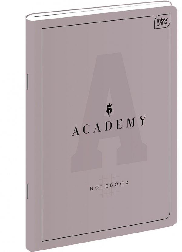 3x Zeszyt A4 60 kartek w kratkę ACADEMY (99222SET3CZ)