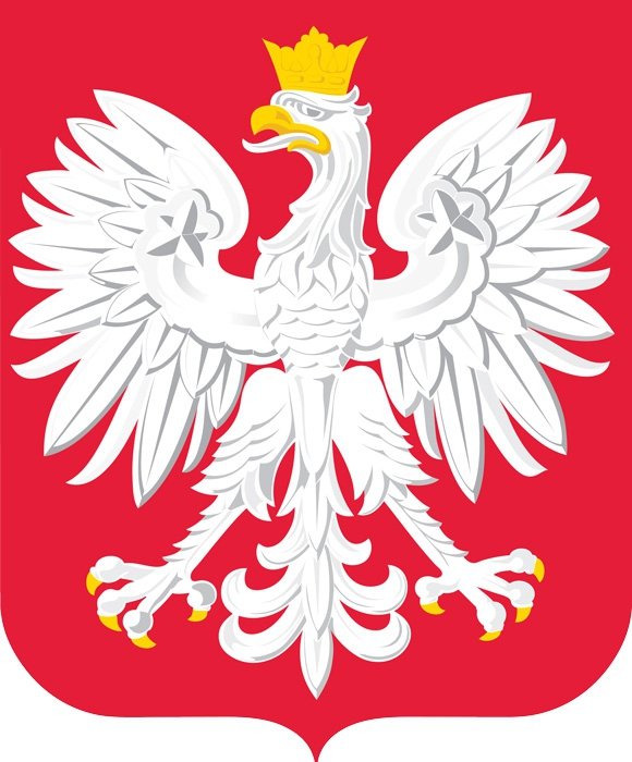 Naklejka Godło Polski nalepka Orzeł (1303)