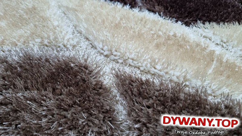 SEHER 3D brown-vizon beżowy