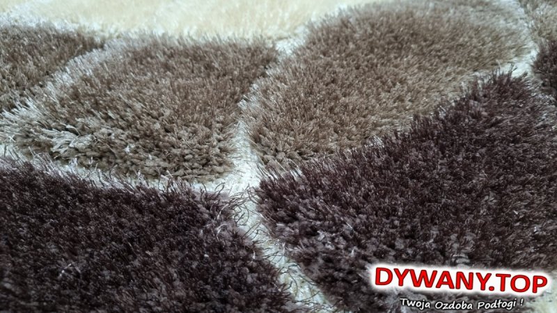 SEHER 3D brown-vizon beżowy