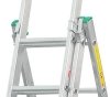 DRABINA ALUMINIOWA 3-ELEMENTOWA 841CM 12+12+12 SZCZEBLI