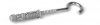 KOŁEK ROZPOROWY HAK SUFITOWY 6/3.5MM