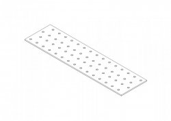 PŁYTKA MONTAŻOWA 300*80*2.0MM
