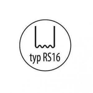 ZSZYWKI 0.6MM RS16 DO PLASTIKU 100 SZT.