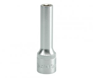 NASADKA DŁUGA 6-KĄTNA CHROMOWANA 1/2'' 9MM