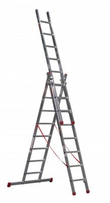 DRABINA TRZYELEMENTOWA 3X8 SZCZEBLI AK250.3