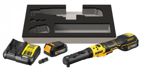 GRZECHOTKA UDAROWA AKUMULATOROWA 1/2&#039;&#039; 3/8&#039;&#039; XR 18V 2*1.7AH