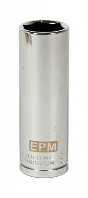 NASADKA DŁUGA 1/2&#039;&#039; 6-KĄTNA CHROMOWANA 20MM