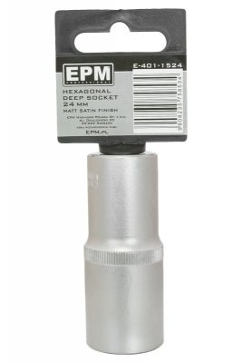 NASADKA DŁUGA 1/2&#039;&#039; 6-KĄTNA SATIN 24MM