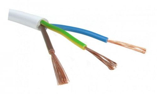 PRZEWÓD MIESZKANIOWY H03VV-F OMY 3X1,5  300V