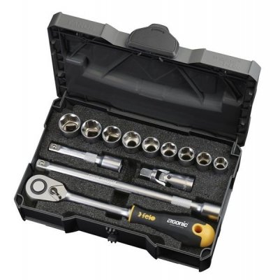ZESTAW NARZĘDZI 1/2&#039;&#039; FELO ERGONOMIC 12CZ + GRZECHOTKA