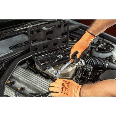 KLUCZ DYNAMOMETRYCZNY DWUKIERUNK.1/4&#039;&#039; 5-25NM, ZESTAW 21SZT.