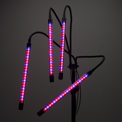 Lampa do roślin LED uprawy wzrostu panel 4x80LED
