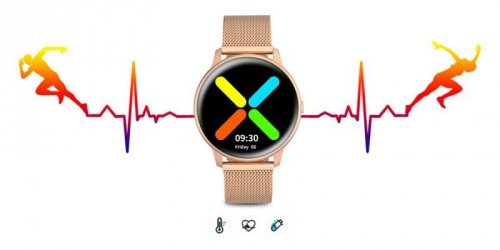 Damski SMARTWATCH G.Rossi SW015-4 Różowe złoto