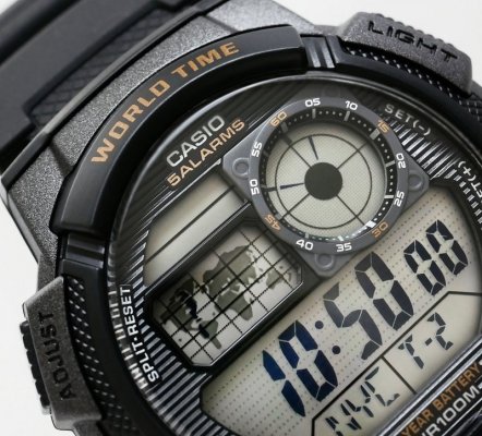 Zegarek Męski CASIO AE-1000W-1AVEF + BOX