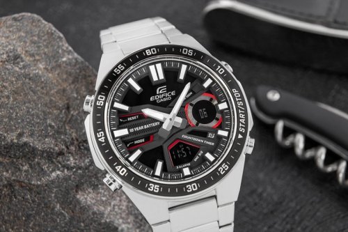 Zegarek Męski CASIO EDIFICE EFV-C110D-1A4VEF 10 BAR + BOX