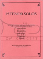 15 Tenor Solos - collection of transcribed Tenor Sax solos (Aebersold)