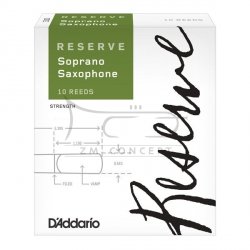 RICO Reserve stroiki do saksofonu sopranowego - 3,5 (10)