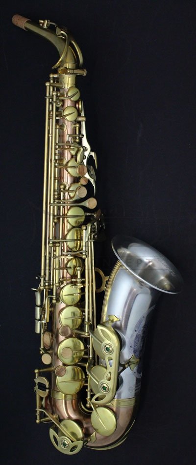 RAMPONE&amp;CAZZANI saksofon altowy TWO VOICES, 2006/TV/BRS, z futerałem kształtowym Deluxe