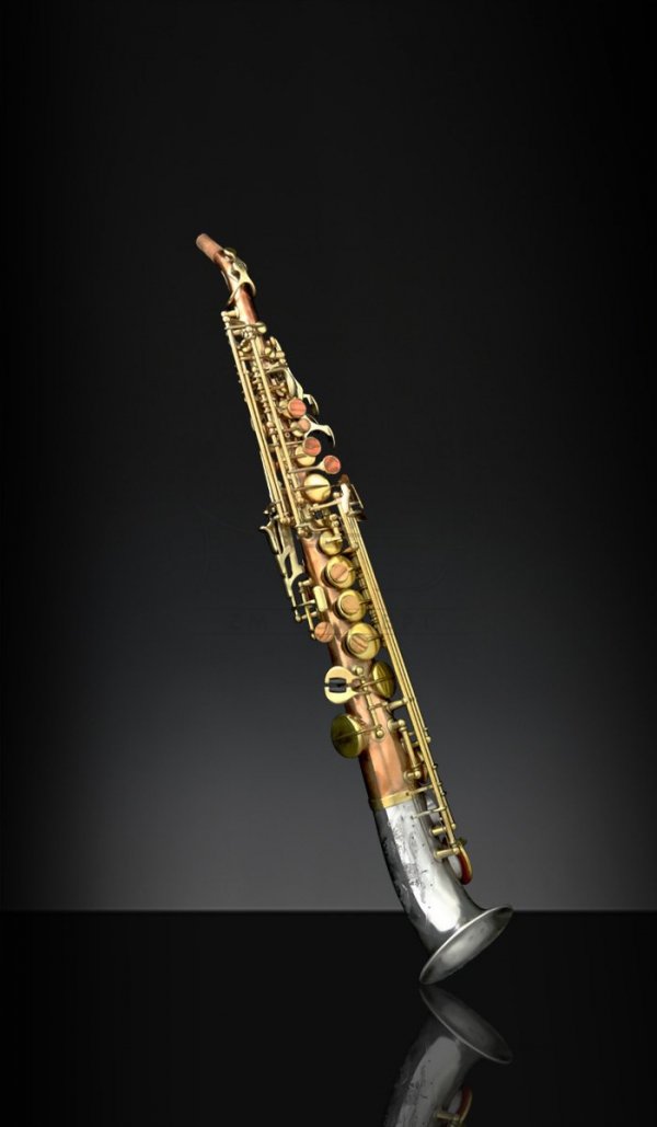 RAMPONE&amp;CAZZANI saksofon sopranowy TWO VOICES, 2003/TV/OTS half-curved saxello