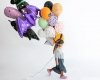 Balon foliowy Nietoperz, 119,5x51 cm, mix
