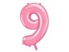 Balon foliowy Cyfra ''9'', 86cm, różowy