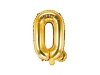 Balon foliowy Litera ''Q'', 35cm, złoty