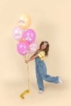 Balony 30 cm, Tęcza, mix (1 op. / 6 szt.)