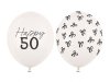 Balony 30 cm, 50, Pastel Off-white (1 op. / 50 szt.)