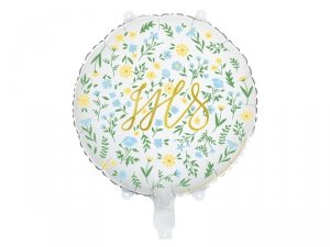 Balon foliowy IHS, 45 cm, mix