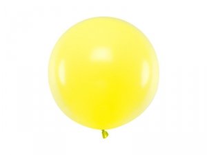 Balon okrągły 60 cm, Pastel Lemon Zest