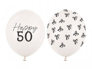 Balony 30 cm, 50, Pastel Off-white (1 op. / 50 szt.)