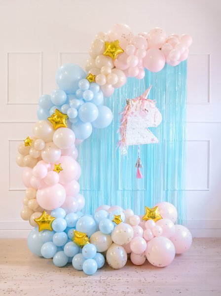 Kurtyna Party, jasny błękit, 100x200cm (1 karton / 100 szt.)