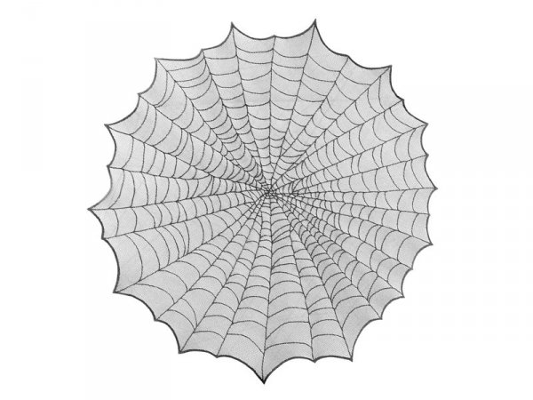 Obrus Pajęczyna, 124cm (1 karton / 20 szt.)