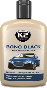 K2 BONO BLACK K030 Czernienie i odnaw. gumy/plastiku 200ml