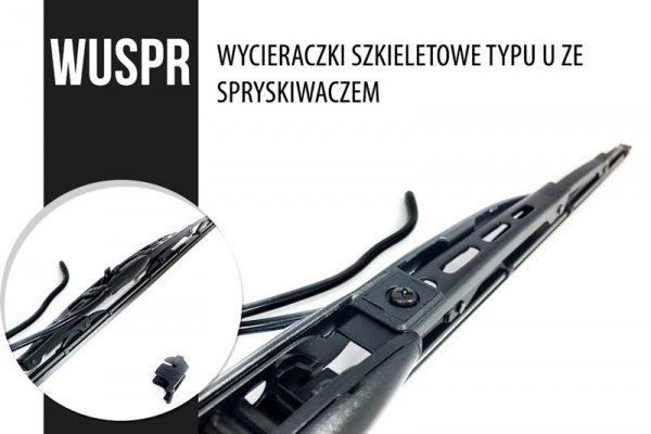 OXIMO WUSPR 550 PIÓRO WYCIERACZKI 550MM ZE SPRYSKIWACZEM