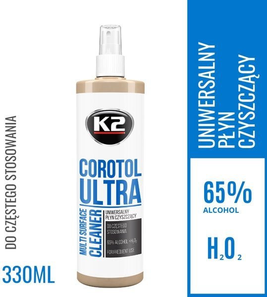 K2 COROTOL ULTRA płyn do dezynfekcji rąk 65% alkoholu 330ml