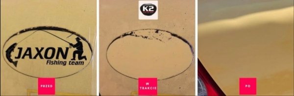K2 TAR REMOVER Preparat do usuwania smoły, asfaltu i żywicy naklejek winiet 300ml